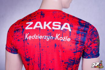 Koszulka ZAKSA Kędzierzyn-Koźle mistrza Polski 2016/2017 z autografami wszystkich zawodników!